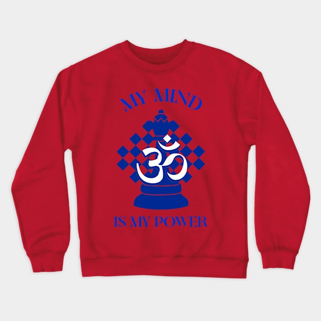 Yoga Mind Crewneck Sweatshirt by Koirie Design Gallery